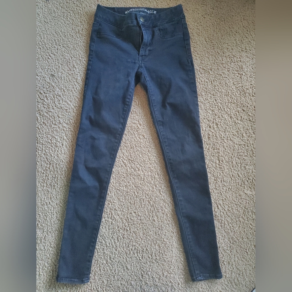 American Eagle Outfitters Women's Black Jeans